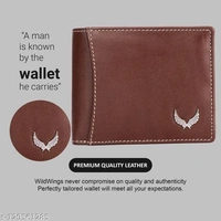  WILDWINGS Full  WILDWINGS Full Zipper Men RFID Blocking Bifold Leather Purse Wallet Organizer Pocket Wallet Credit Card Holder 2 Pocket 7 Card Slot , Wallet for Boys Gents Male Men - Free Size