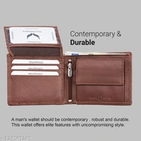  WILDWINGS Full  WILDWINGS Full Zipper Men RFID Blocking Bifold Leather Purse Wallet Organizer Pocket Wallet Credit Card Holder 2 Pocket 7 Card Slot , Wallet for Boys Gents Male Men - Free Size