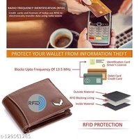  WILDWINGS Full  WILDWINGS Full Zipper Men RFID Blocking Bifold Leather Purse Wallet Organizer Pocket Wallet Credit Card Holder 2 Pocket 7 Card Slot , Wallet for Boys Gents Male Men - Free Size