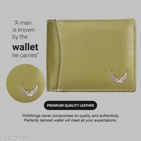 Light Green Wallet For Men  - Free Size