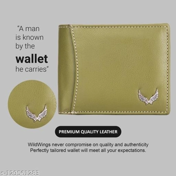 Light Green Wallet For Men  - Free Size