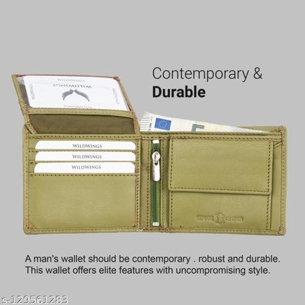 Light Green Wallet For Men  - Free Size