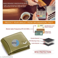 Light Green Wallet For Men  - Free Size