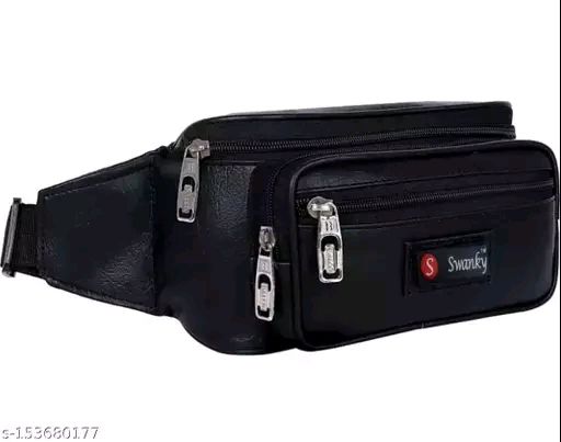 Multi-Compartment Waist Pack - Le Donne Leather