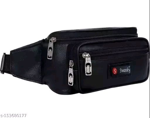 Leather Fanny Pack SE045 - Series Fanny Pack / Waist Bag by KrukGarage  Atelier