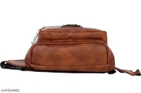 Latest Men Women Leather Waist Pack Travel Bags For Money|Belt|Cards |Mobile| Documents| Kit|Books and Bills Dairy Pouch Cross Side Bag For Men Women .With Belt Stylish Small Luggage Accessories Beg