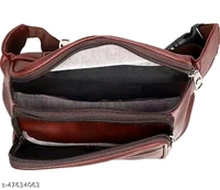 Latest Men Women Leather Waist Pack Kamar Pouch Travel Bag For Money | Belt| Cards | Mobile | Documents|Kit Books Bills Dairy Cross Side Bags Stylish Small |Luggage