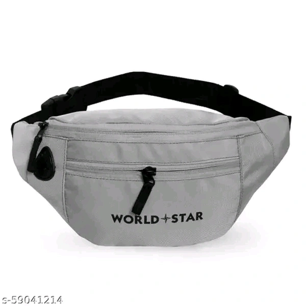 rock grey waist bag