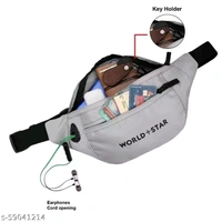 rock grey waist bag