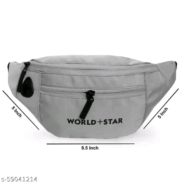 rock grey waist bag