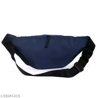 rock navy blue  waist bag