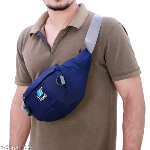 i-bag Waist Bag Fanny Pack with Adjustable Strap for Outdoors Traveling Casual Running Hiking Cycling Camping Sports Workout Money Pouch for Men and Women