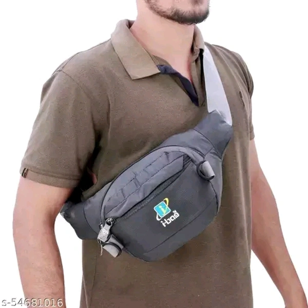 i-bag Waist Bag Fanny Pack with Adjustable Strap for Outdoors Traveling Casual Running Hiking Cycling Camping Sports Workout Money Pouch for Men and Women