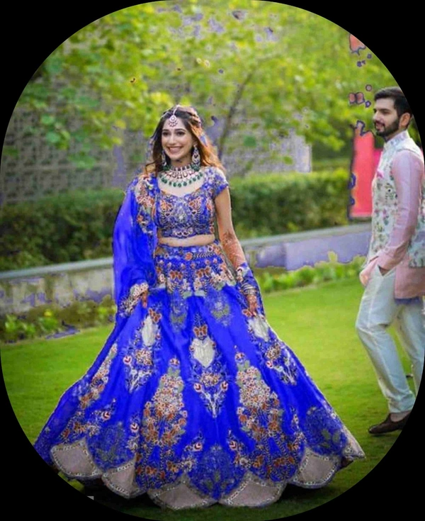 Semi Stitched Lehenga Choli - Different, Semi stitched Free Size