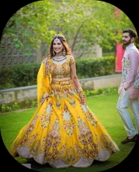 Semi Stitched Lehenga Choli - Different, Semi stitched Free Size