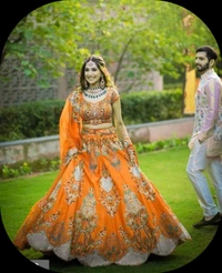 Semi Stitched Lehenga Choli - Different, Semi stitched Free Size