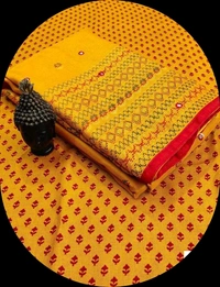 Chitrarekha saree - Length 6.3m and printed blouse 0.8m, Differ