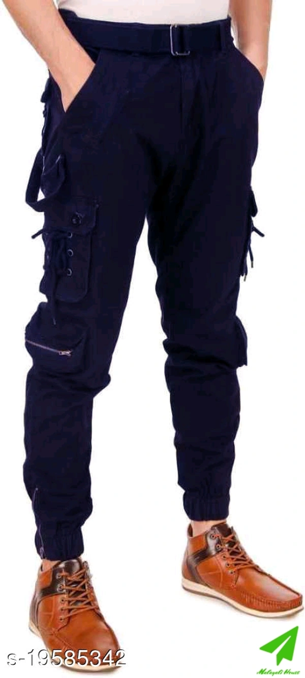 CARGO Cargo Pants for Men - 34 (Waist Size: 34 in, Length Size: 42 in) 28 (Waist Size: 28 in, Length Size: 42 in) 30 (Waist Size, black