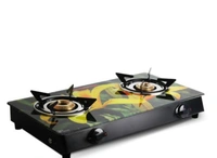 Goodfame Goodflame 2 burner ms nano plus digital gas stove with cast iron burner - Product Breadth: 27 CmProduct Height: 9 CmProduct Length: 57 Cm