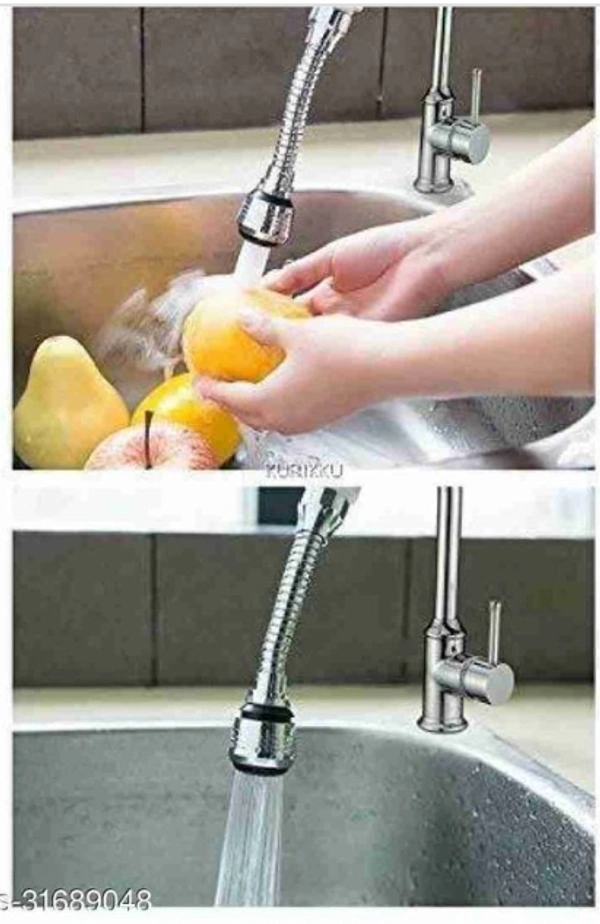 Useful Kitchen Sink Accessories (Faucet) - Product Breadth: 1.5 CmProduct Height: 6.5 CmProduct Length: 1.5 Cm
