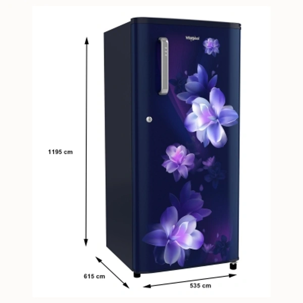 Whirlpool 190 L Direct Cool Single Door 3 Star Refrigerator - 199 L