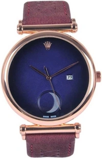 NJ FASHION Unique-2 New Trending Formal Rolex Blue Dia