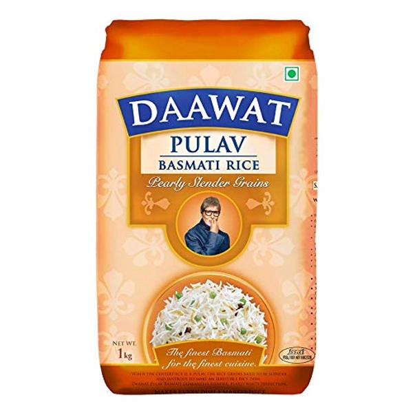 Daawat Pulav Basmati Rice 1Kg