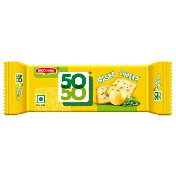 Britannia 50-50 Maska Chaska Biscuit 120g