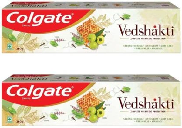 Colgate Swarna Vedshakti Toothpaste 2×200g 