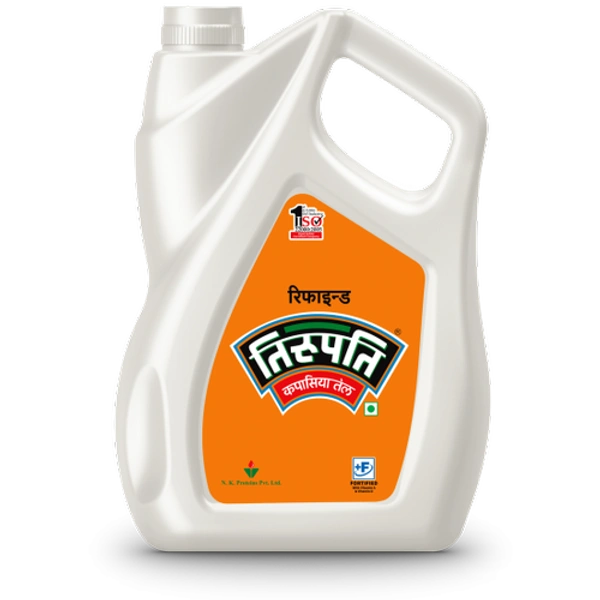 Tirupati Cottonseed Oil 5 Ltr 