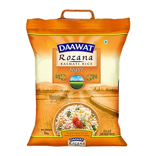 Daawat Rozana Super  Basmati Rice 5 Kg
