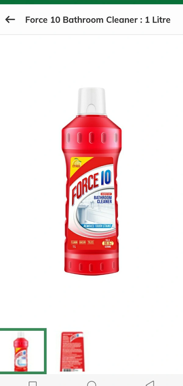 Force 10 Bathroom Cleaner  1L