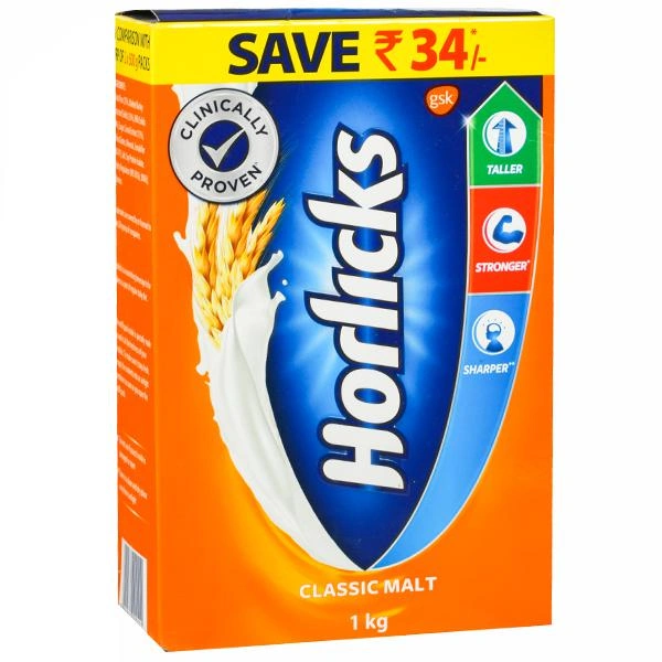 Horlicks Classic Malt Powder Refill 1kg