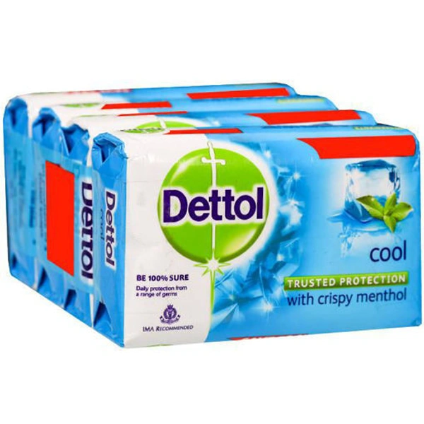 Dettol Cool Soap 4*75g