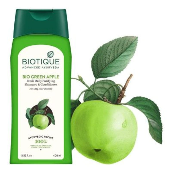 Biotique Bio Green Apple Shampoo & Conditioner 650ml 