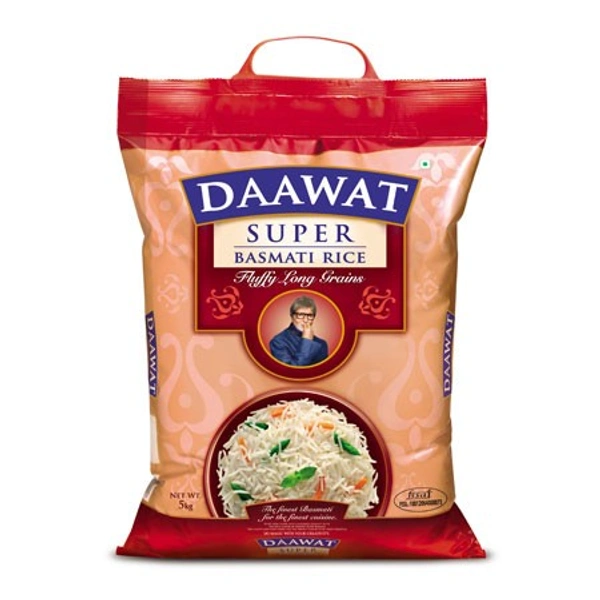 Daawat Super Basmati Rice 5kg