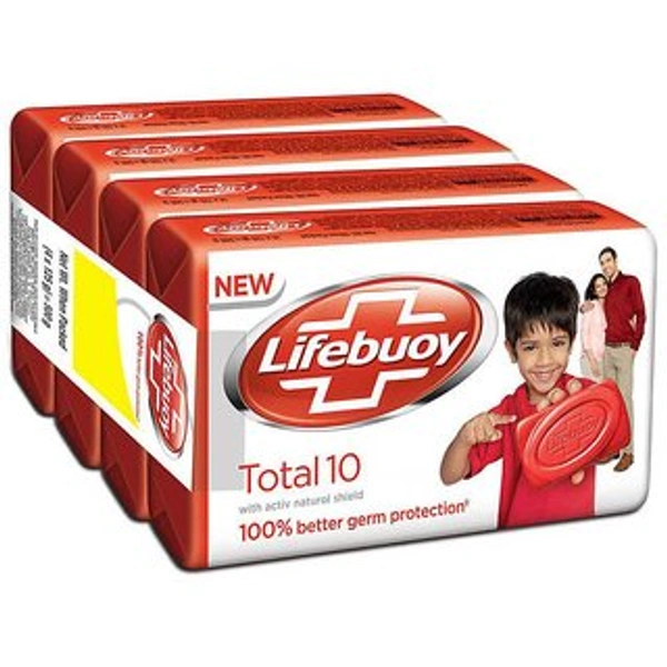 Lifebuoy Total 10  Soap 4*125g