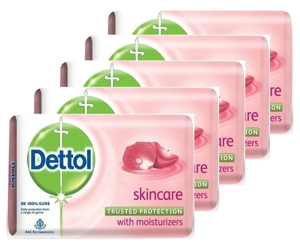 Dettol Skin Care Soap 5*125g