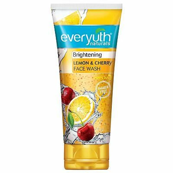 Everyuth Naturals Brightening Lemon & Cherry Face Wash 150g