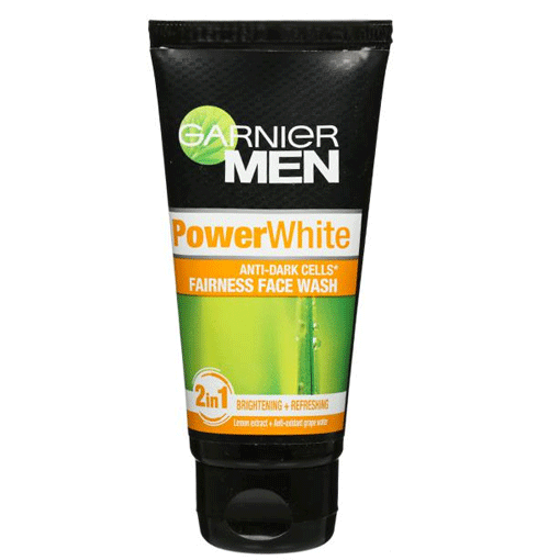 Garnier Men Power White Face Wash 100g  