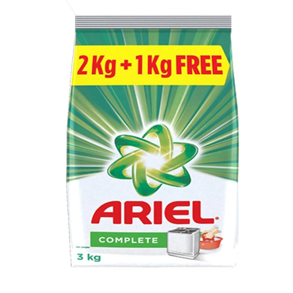 Ariel Complete Detergent Powder 3kg