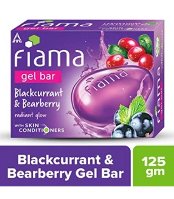 Fiama Blackcurrant & Bearberry Soap 3*125g