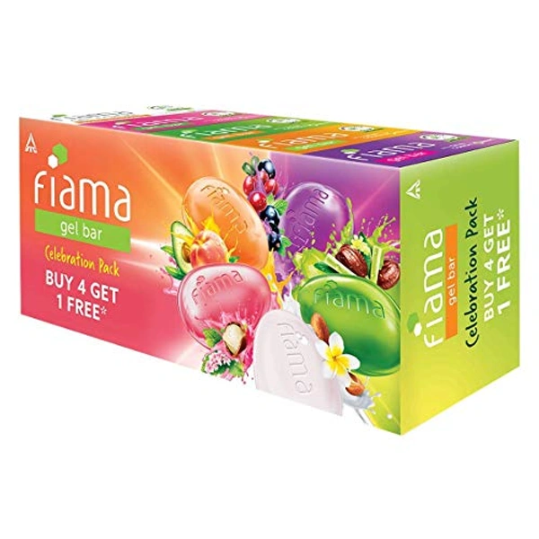 Fiama Celebration Pack With 5 Unique Soap 5*125g