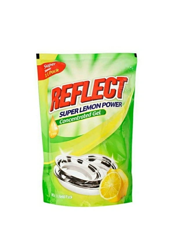 Reflect Super Lemon Power Dishwash Liquid 1L