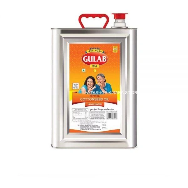 Gulab Cottonseed Oil 15kg ( Kapasiya Tel)