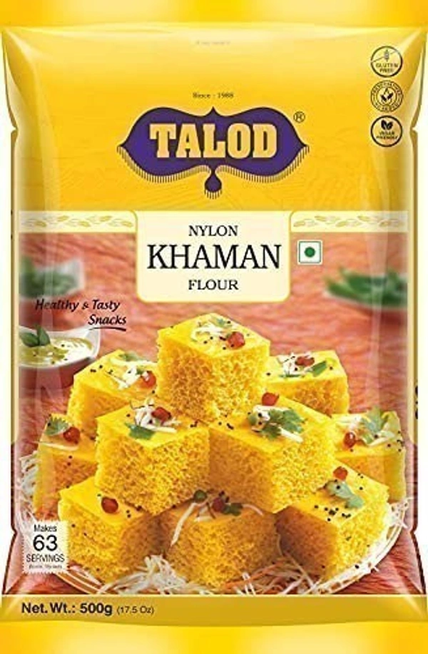 Talod Nylon Khaman Flour 500g