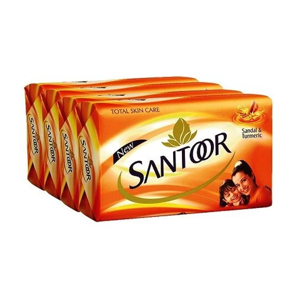 Santoor Skin Care Soap 4*100g