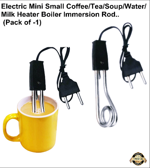 Instant Immersion Mini Heater/Rod for Boiling Coffee/Water/Milk/Soup etc.