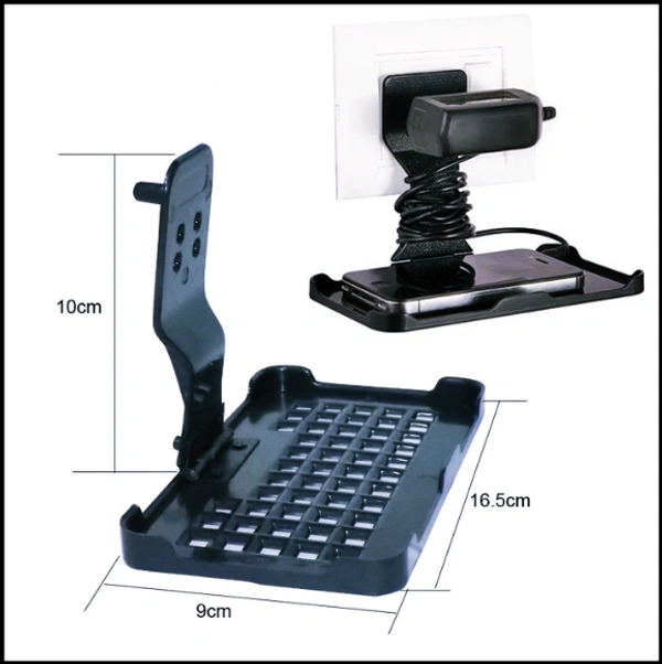 Wall Holder for Phone Charging Stand Mobile with Holder for All Mobile Phones 
