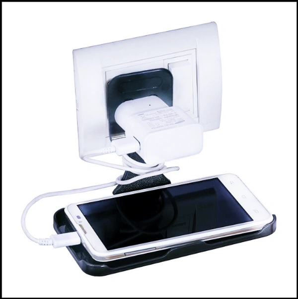Wall Holder for Phone Charging Stand Mobile with Holder for All Mobile Phones 